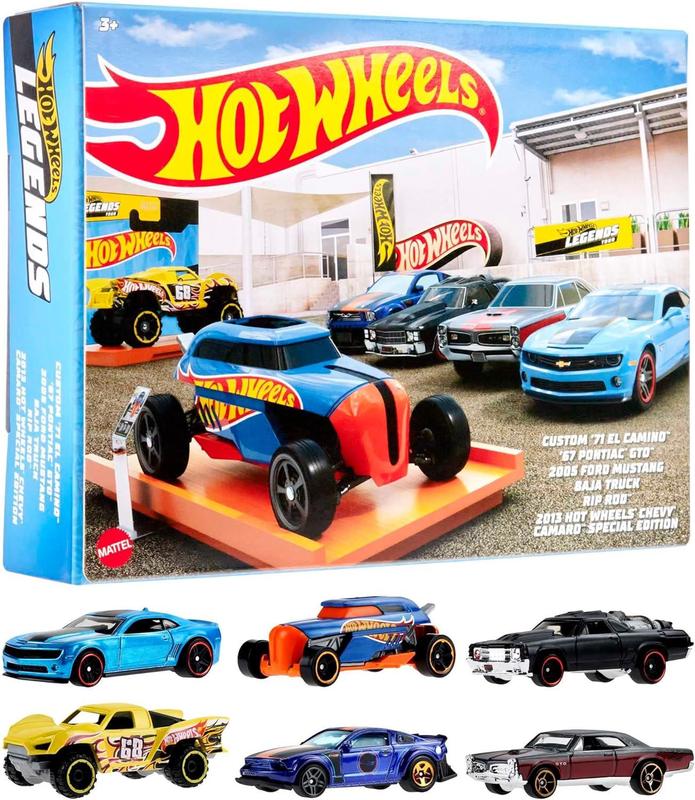 Hot Wheels Multipack Legends Tour Themed Hlk50 - Carrinho de